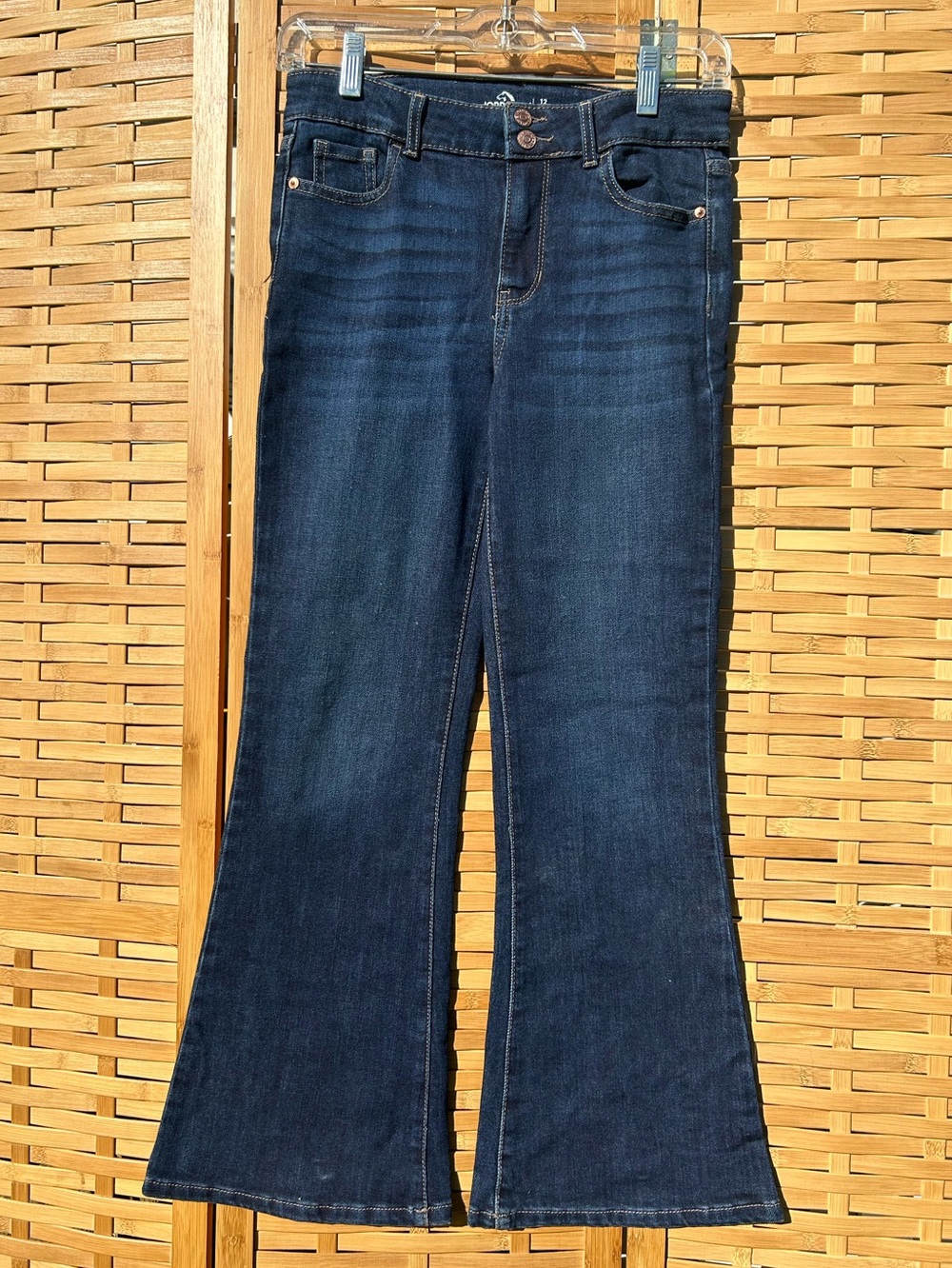 🔥3/$8- Jordache Kids Dark Blue Flared Jeans